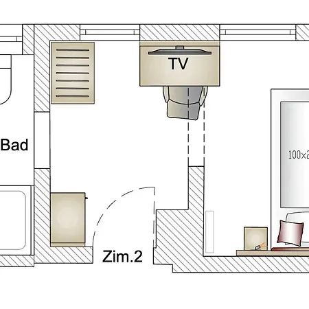 Gaestehaus Am Kurparkweg, Fruehstueckspension 게스트하우스 3*